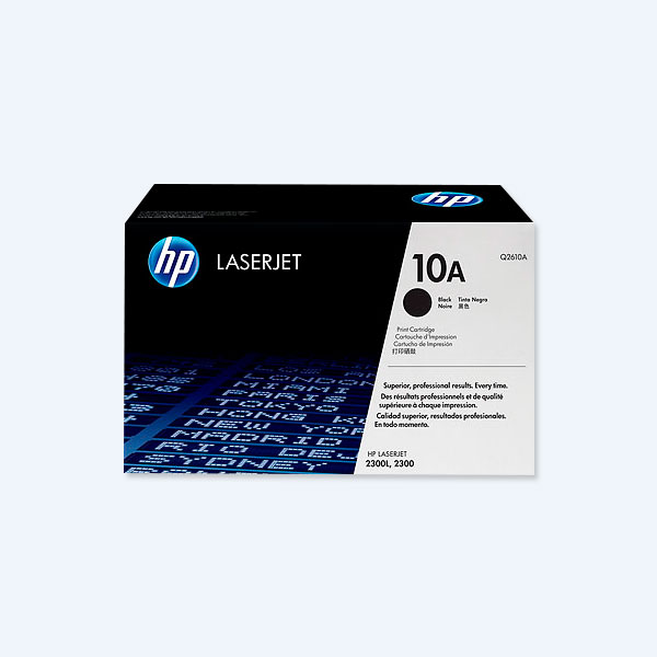 Tóner HP 10A, Negro, 6000 páginas, para LaserJet 2300, Rendimiento Estándar