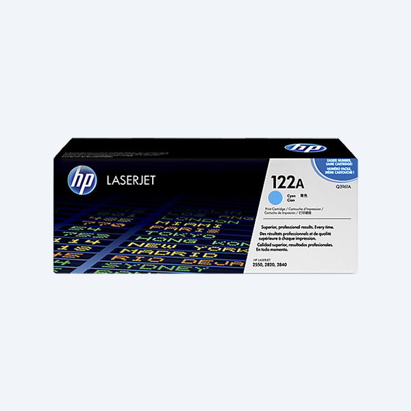 Tóner HP 122A, Cían, 4000 Páginas, Alto Rendimiento