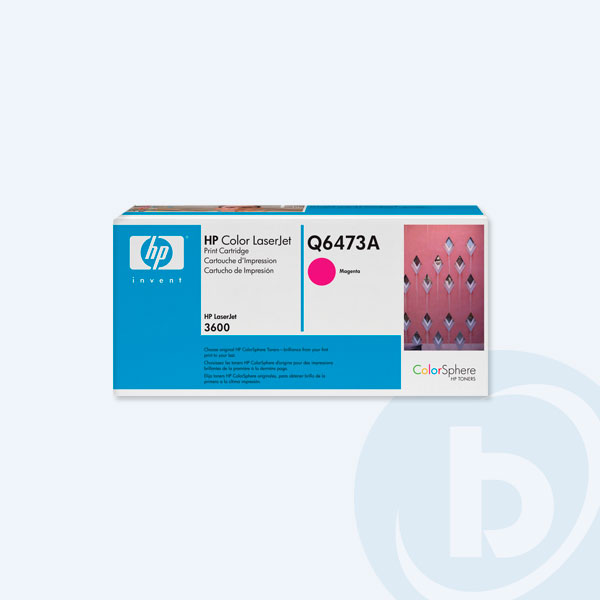 Q6473A - T&oacute;ner HP 73A, Magenta, P/LaserJet 3600, 3800