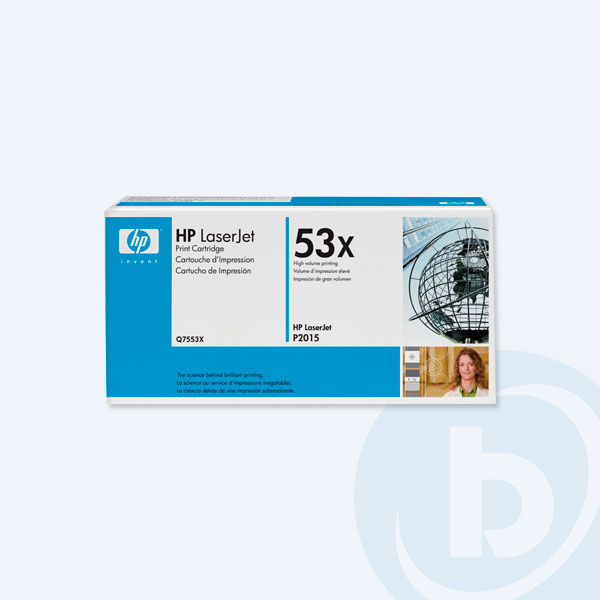 Q7553X - T&oacute;ner HP Negro 53X, 7000pags, P/LaserJet2015