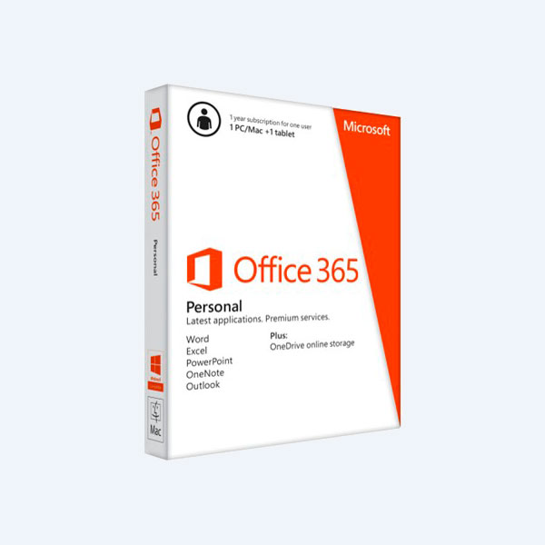 Microsoft Office 365 Personal, Español, 1 año, 1 Usuario, 1 Dispositivo