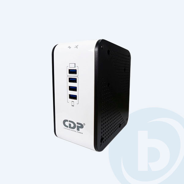 R2CU-AVR 1008  - Regulador de Voltaje CDP AVR 1008, 1000VA, 400Watts, 8contactos