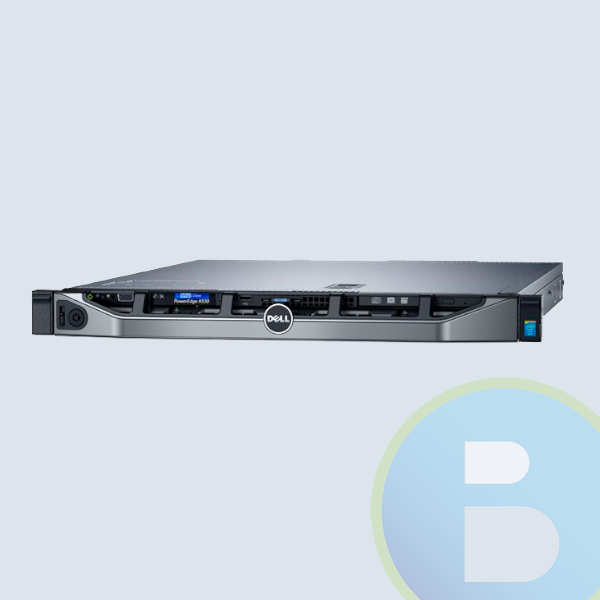 Servidor Dell Poweredge R330, Rack, XEON E3-1230 V5 3.4GHZ/ 8GB/ 2TB (2X1TB) / DVD-Rom / No SO