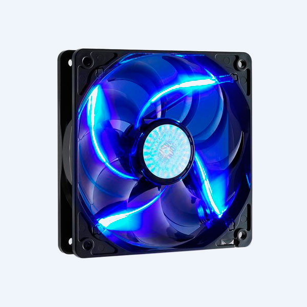 Ventilador para Disco Duro Cooler Master SickleFlow 120 2000 RPM, Led Azul