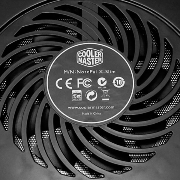 R9-NBC-XSLI-GP - Base Enfriadora Cooler Master Notepla X-Slim, 17'', USB, Negro