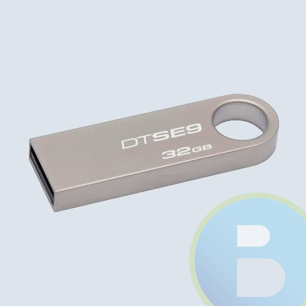 Memoria USB 2.0 Kingston, 32GB, USB 2.0, Gris