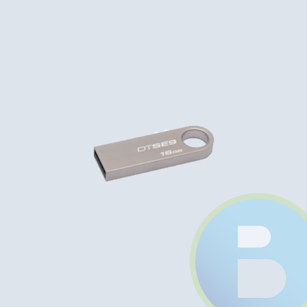 Memoria USB 2.0 KINGSTON, 16GB, USB 2.0, Gris