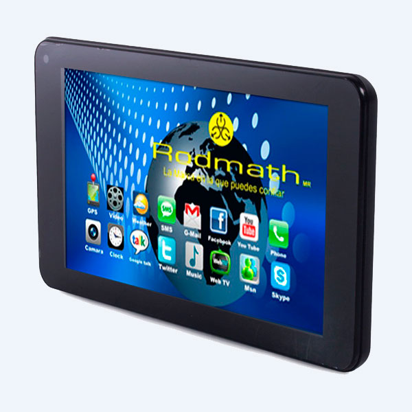 RD788K/BLACK - Tablet Rodmath RD788K/BLACK, 7'', 8GB, 1GB RAM, WiFi, 0.3Mpx/1.9Mpx, Android 4.4.2, Negro