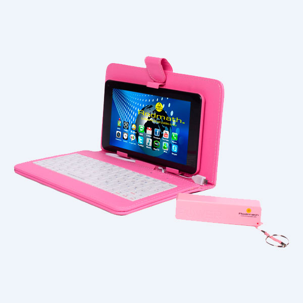 Tablet Rodmath RD788K/P, 7'', 8GB, 1GB RAM, WiFi, 0.3Mpx/1.9Mpx, Android 4.4.2, Rosa