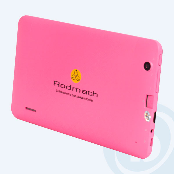 RDHQ88B-P - Tablet Rodmath RDHQ88B-P, 7'', 8GB, 512MB RAM, WiFi, 0.3Mpx/2.0Mpx, Android 4.4, Rosa