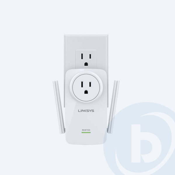 RE6700 - Adaptador de Red Linksys RE6700, 1 Puerto Ethernet