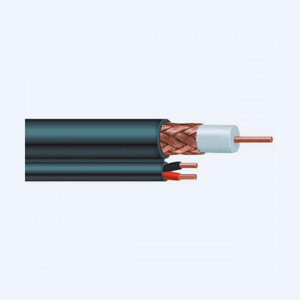 Cable Coaxial WAM RG59, Coaxial, 150m, Negro