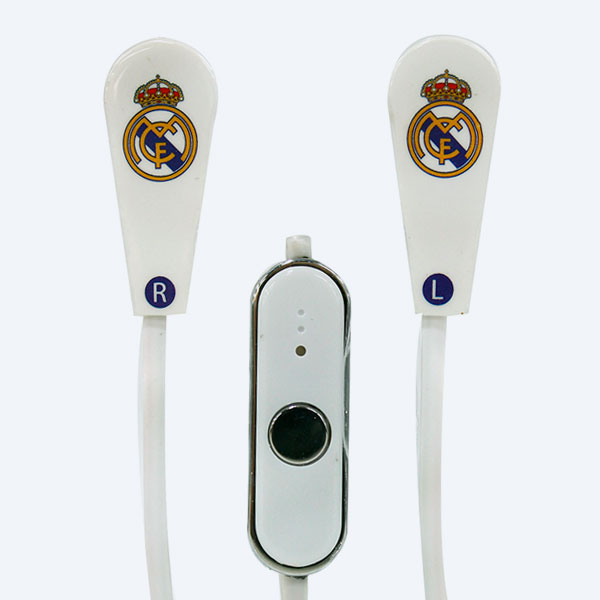Audífonos Ginga RM15AUDHF01, Con Microfono, Real Madrid