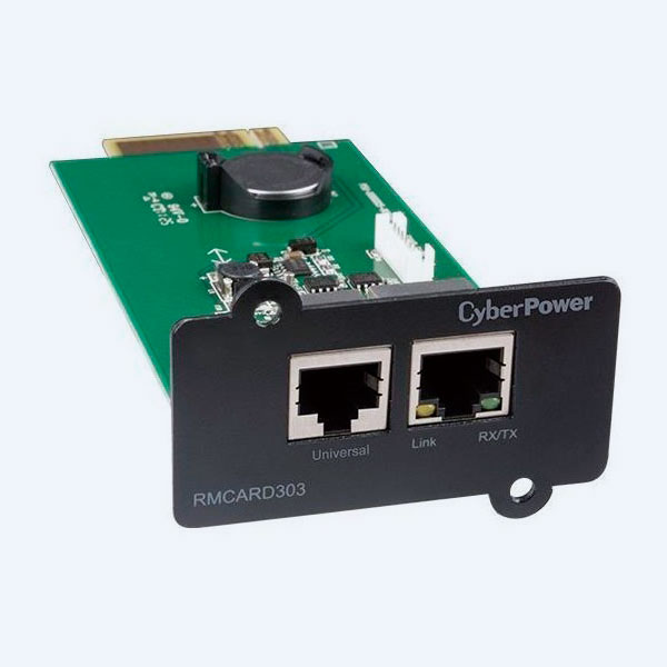Tarjeta para Monitoreo Remoto CyberPower RMCARD303, SNMP/HTTP, para UPS