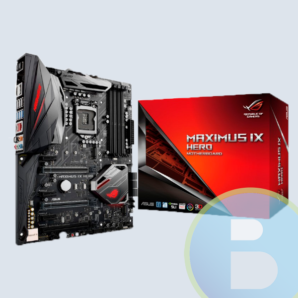 Tarjeta Madre ASUS ROG MAXIMUS IX HERO, 4XDDR4, HDMI, 6XPCI 3.0, 4XUSB 3.0, S-1151