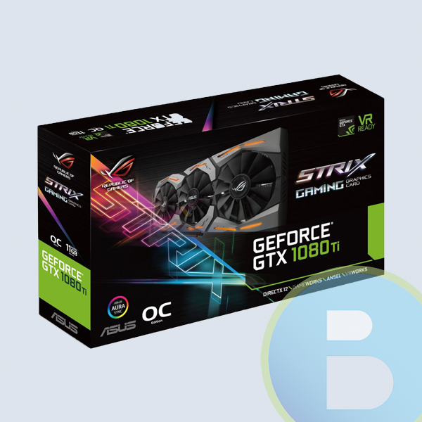Tarjeta de Video Gaming ASUS ROG-STRIX-GTX1080TI-11G-GAMING, NVIDIA, GeForce GTX 1080, 7680 x 4320 Pixeles, GDDR5X