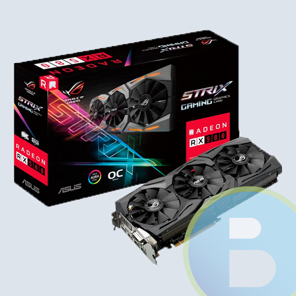 Tarjeta de Vídeo Asus ROG Strix RX VEGA64, 8GB,  HBM2, 1590 MHz, DVI-D - HDMI - 2048-bit
