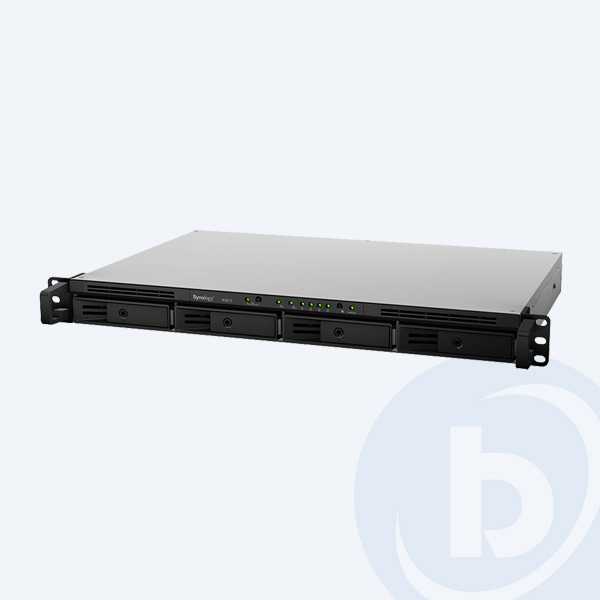 RS815 - Servidor de almacenamiento NAS Synology RS815, 4 Bah&iacute;as, LAN/USB/SATA, Rack