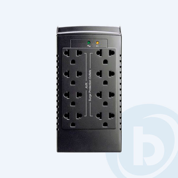 RS-1400-I - Regulador Koblenz RS-1400-I, 1400VA, 800W, 8 Contactos, Protecci&oacute;n Telef&oacute;nica
