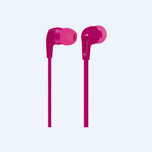 Audífonos Acteck RT-0225, Earbuds, Con Microfono, Rosa