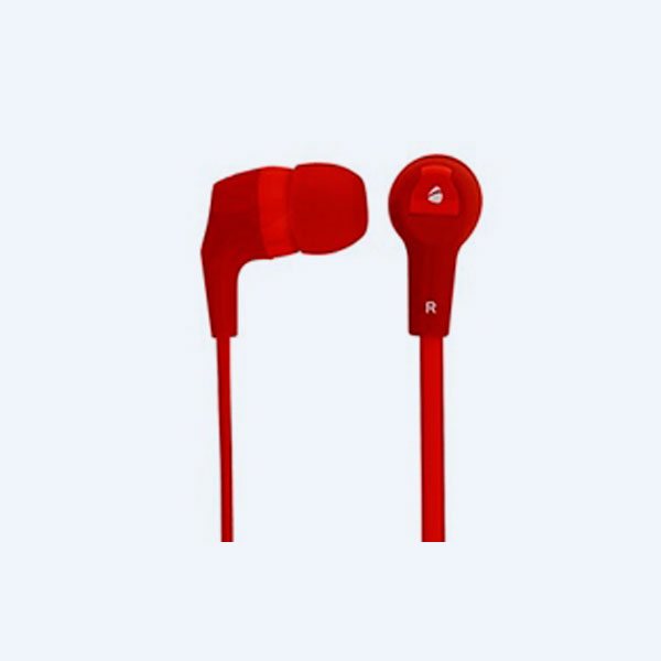 Audífonos Acteck RT-0226, Earbuds, Con Microfono, Rojo