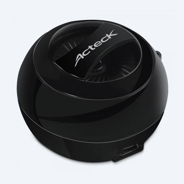RT-0231 - Bocina Acteck RT-0231, Port&aacute;til, 2W, 130mAh, Recargable, Negro