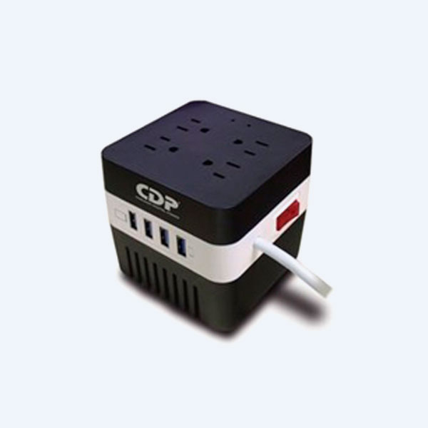 RU-AVR 604 - Regulador de Voltaje CDP RU-AVR 604, 200W, 4 Contactos