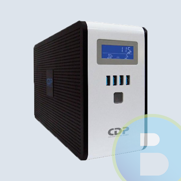 No-Break CDP, 1000 VA, 500 W, Color blanco, Hogar y Oficina