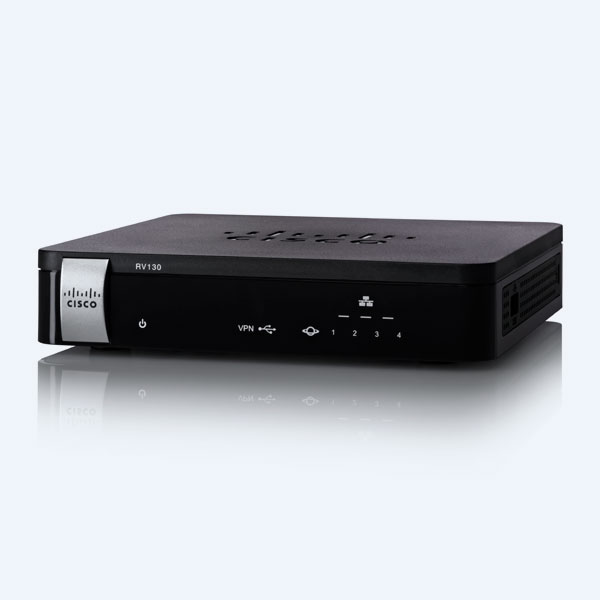 Router Cisco RV130, Gigabit, 4 Puertos 10/100/1000 Administrables, 1 Puerto  WAN