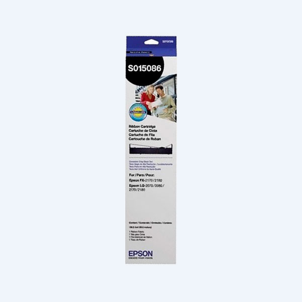 Cinta Epson para Impresora LQ-2170/ 2070/LQ-2080/ FX-2170 / FX-2180, Negro