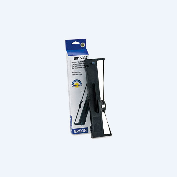 Cinta Epson S015337, Negro, para impresora LQ-590