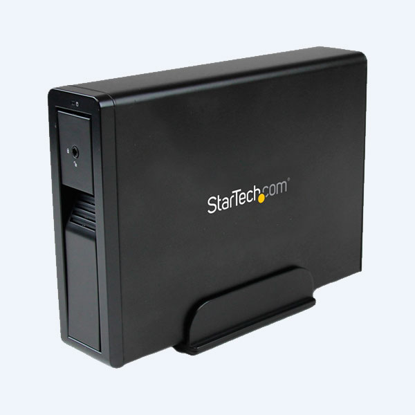 Caja para Disco Duro StarTech.com Trayless, 3.5’’, USB 3.0