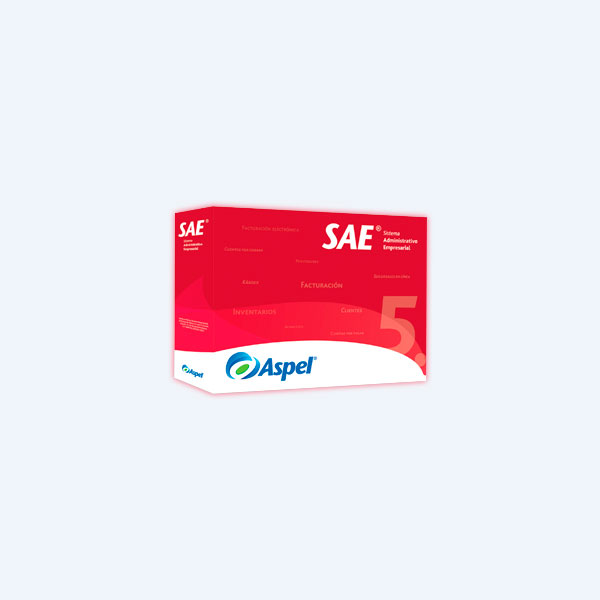 Renta Aspel SAE 5.0, 1 Usuario, 99 Empresas