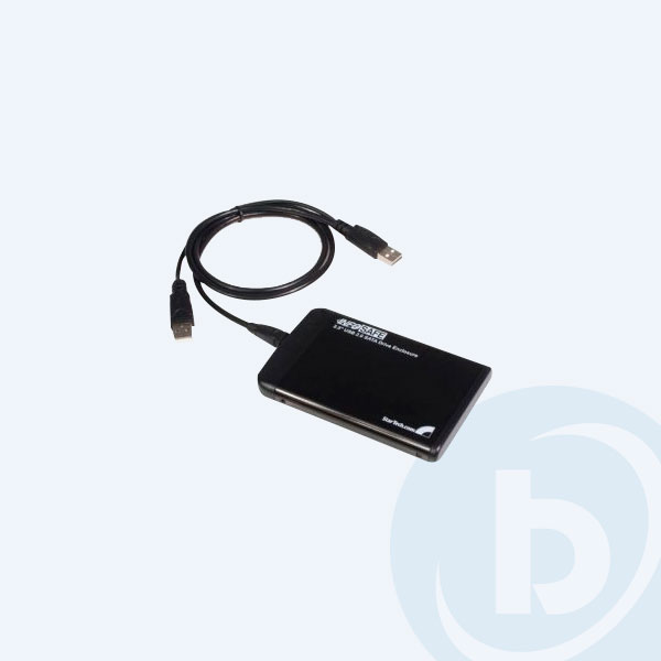 SAT2510BU2 - Caja para Disco Duro Externo StarTech.com, 2.5'', SATA, USB 2.0, Negro