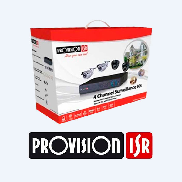 Paquete de Monitoreo 4 x BALA IR, Provision ISR,