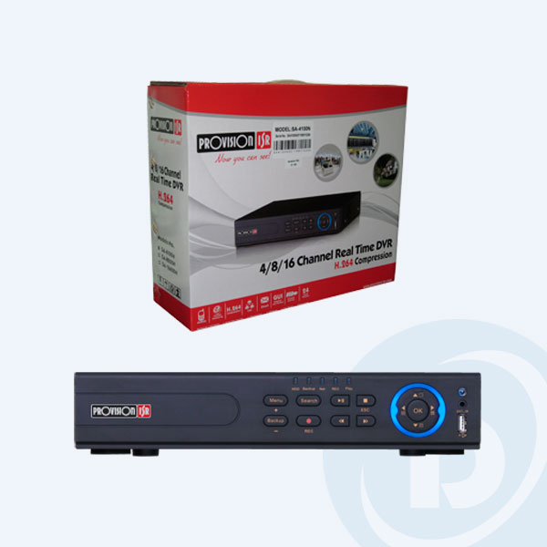 SA-8200HDE - Grabadora Digital de Vigilancia Provision, 8 Canales de V&iacute;deo, 4 Canales de Audio