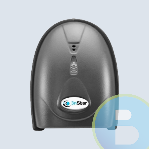 Lector de Codigo de Barras laser 3nstar SC100, Negro, USB/RS232/Manual/Automatico