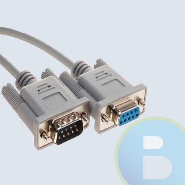 SCNM9FM - Cable Serial StarTech.com, 3 m, RS-232, RS-232, Gris, Macho/hembra