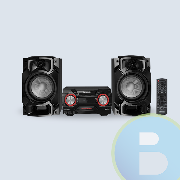 Mini Componente Panasonic AKX440,150W, CD, MP3, USB, AM/FM, BLUETOOTH