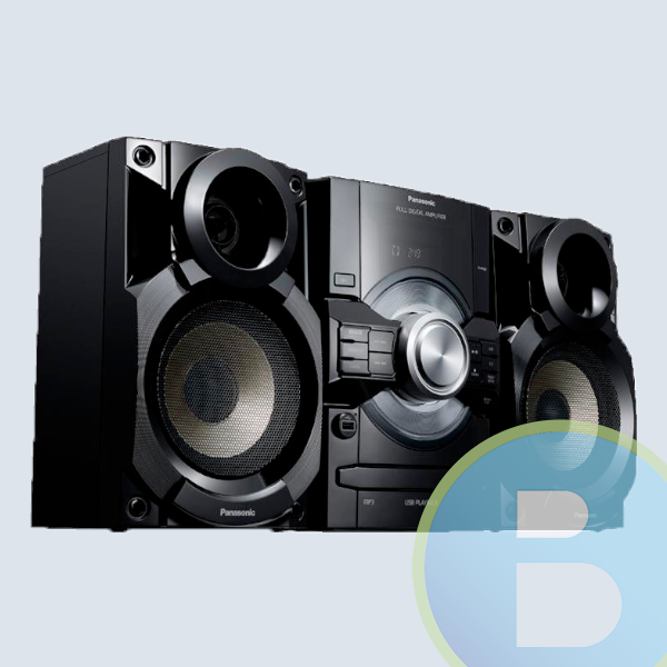 SC-AKX80LMK - Mini Componente Panasonic AKX80, 3900W, CD, MP3, USB, AM/FM