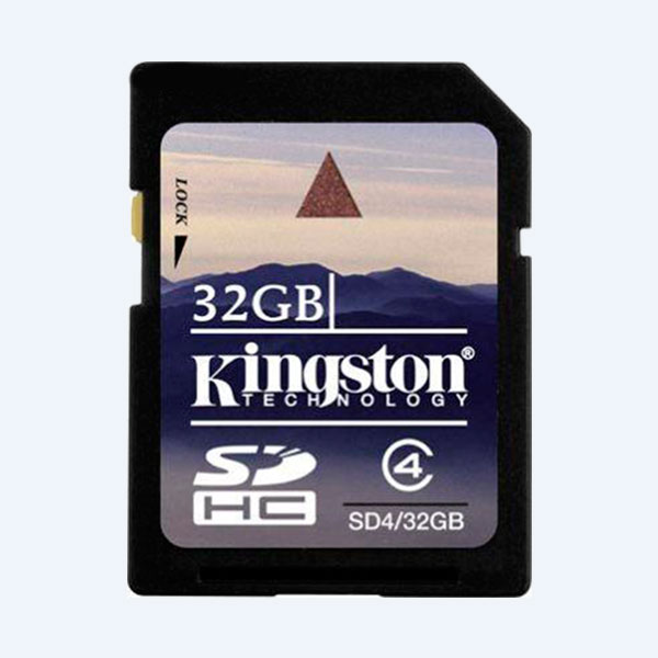 Memoria SDHC Kingston, 32GB, clase 4