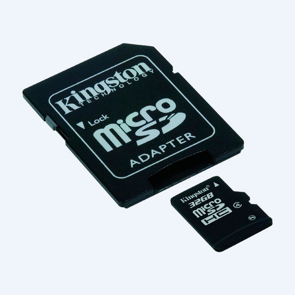 Memoria Micro SDHC Kingston, 32GB, Clase 4