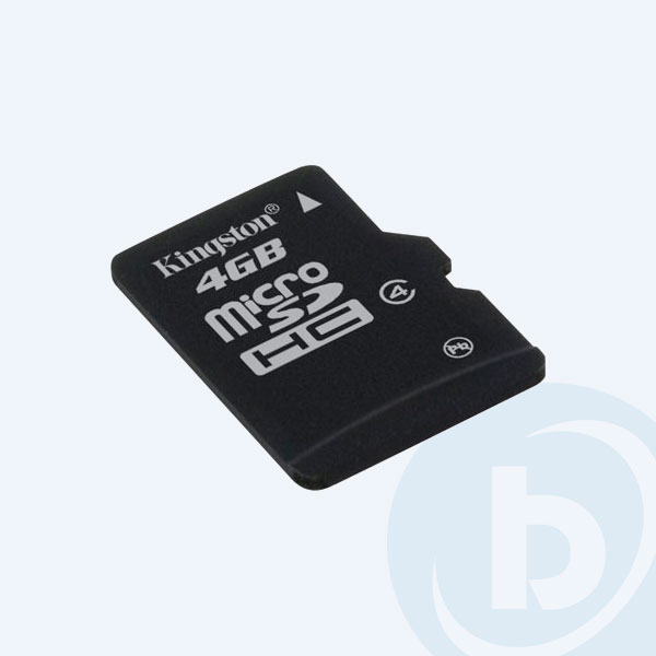 SDC4/4GBSP - Memoria Micro SDHC Kingston SDC4/4GBSP, 4GB, Clase 4, sin Adaptador
