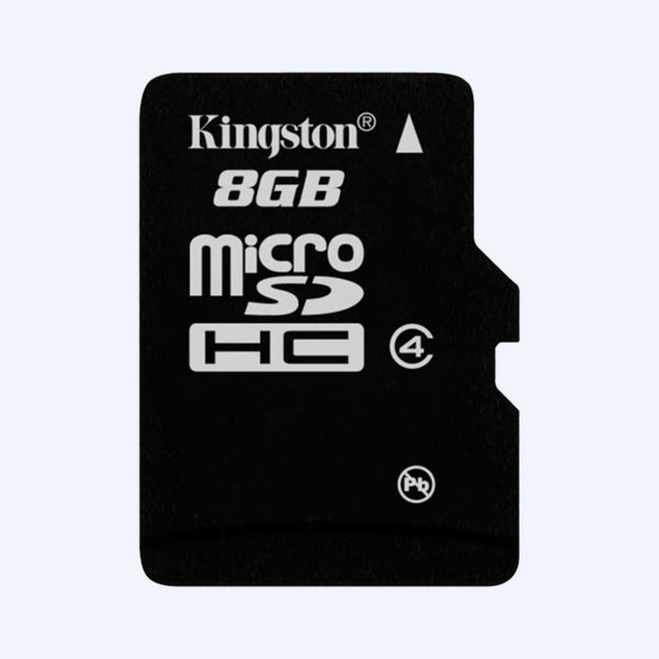 Memoria Micro SDHC Kingston, 8GB, Clase 4, sin Adaptador