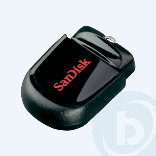 SDCZ33-016G-B35 - Mini Memoria USB 2.0 SanDisk Cruzer Fit Z33, 16GB, Negro