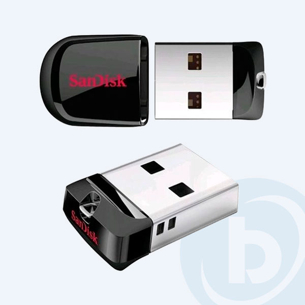 SDCZ33-016G-B35 - Mini Memoria USB 2.0 SanDisk Cruzer Fit Z33, 16GB, Negro