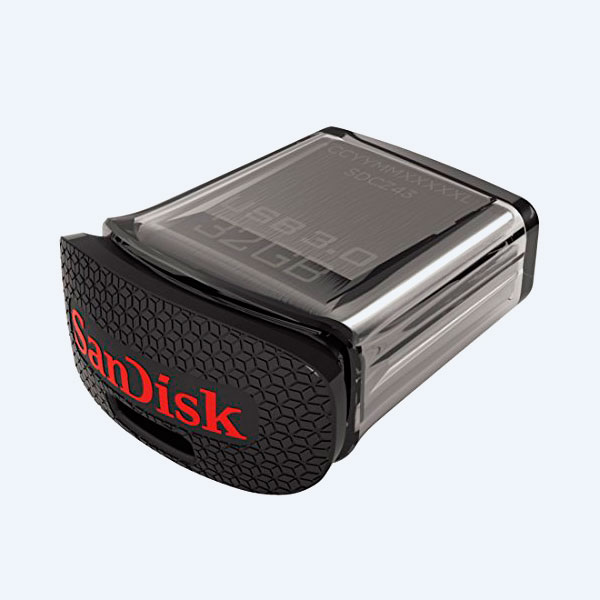 Memoria USB 3.0 SanDisk Ultra Fit Z43, 32GB, Negro, Mini