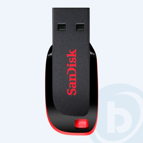 SDCZ50-016G-B35 - Memoria USB 2.0 SanDisk Cruzer Blade Z50, 16GB, Rojo