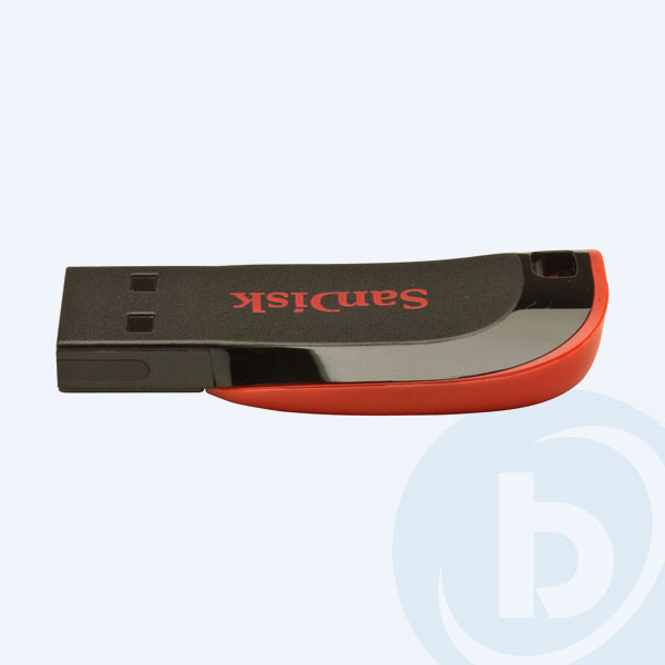 SDCZ50-032G-B35 - Memoria USB SanDisk CRUZER BLADE Z50, 32GB, Rojo/Negro
