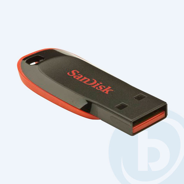 SDCZ50-032G-B35 - Memoria USB SanDisk CRUZER BLADE Z50, 32GB, Rojo/Negro